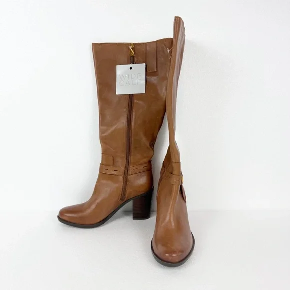 NWT Naturalizer Kamora Leather Boots Size 7.5 - Picture 7 of 11